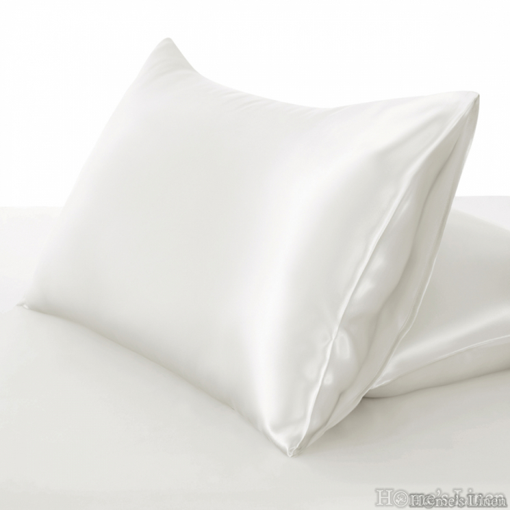 Copy of Copy of Copy of Copy of Natural Silk Pillowcase Double Silk Style 100%, Royal Silk Mulberry Collection 19 Momme 6A Grade, Silver Grey