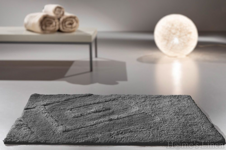 Килимче за баня 100% памук "Trivia Titanium", Guy Laroche