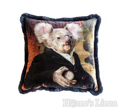 Decorative pillow with Koala "EY248 Koala", Mika Velvet