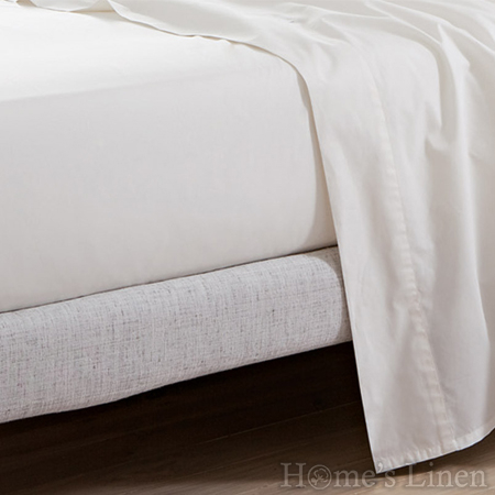 Luxury Fitted Sheet for Oval Bed cotton sateen, 100% cotton 300 threads Premium Collection - different colors