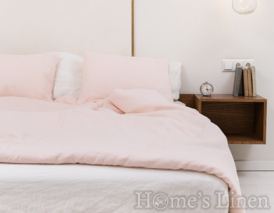 Bed Linen Set 100% natural linen "Light Pink", Natural Linens Collection