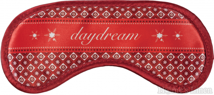 Коледна маска за сън с опция за поставяне успокояващ очите гел "Christmas", DayDream®