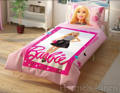 Детски спален комплект 100% памук "Barbie"