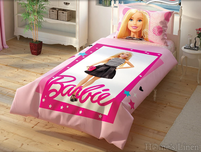 Детски спален комплект 100% памук "Barbie"