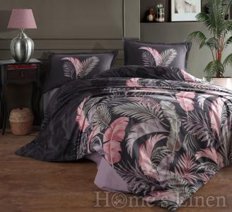 Спален комплект 100% памук "Hena", V1 Anthracite