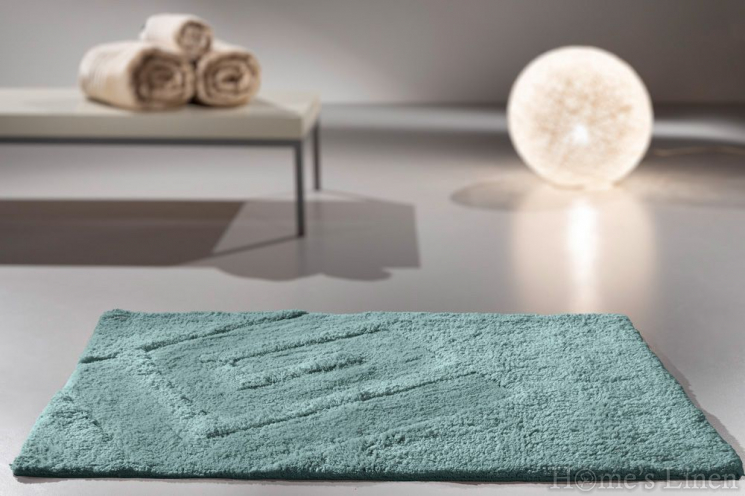 Килимче за баня 100% памук "Trivia Petrol", Guy Laroche