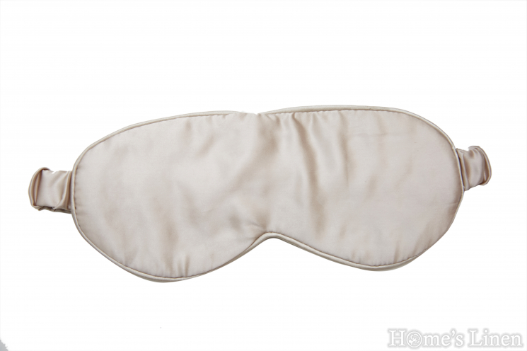 Копринена маска за сън 100% естествена коприна от буби "Dawn" Nude