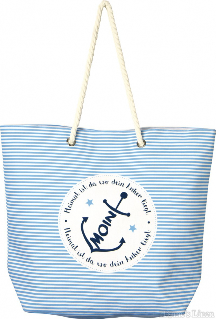 Текстилна чанта с морски мотиви "Moin Anker"