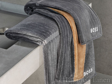 Луксозна хавлиена кърпа 100% памук Boss "Tennis Stripe Black" Луксозна хавлиена кърпа 100% памук Boss "Tennis Stripe Black"