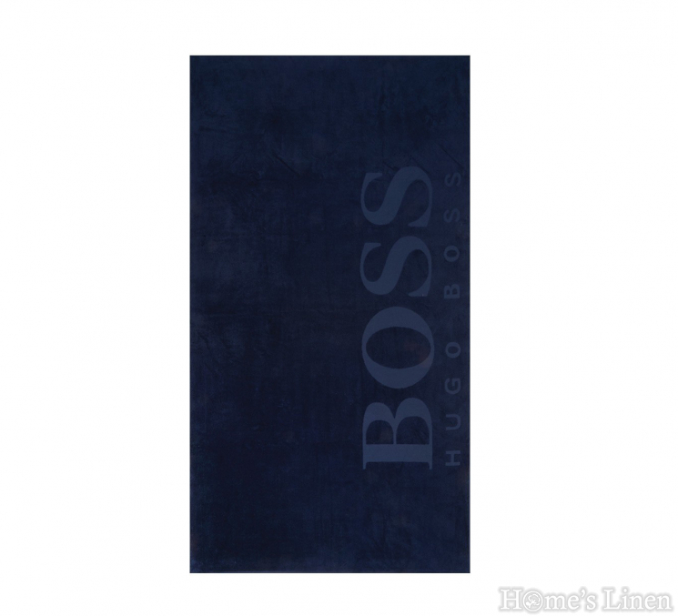 Beach towel 100% Cotton "Boss Carved", Hugo Boss - different colors