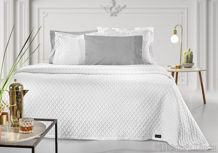 Copy of Copy of Copy of Copy of Copy of Copy of Copy of Copy of Copy of Copy of Copy of Copy of Copy of Copy of Copy of Copy of Copy of Bedspread "Pavilon" Silver