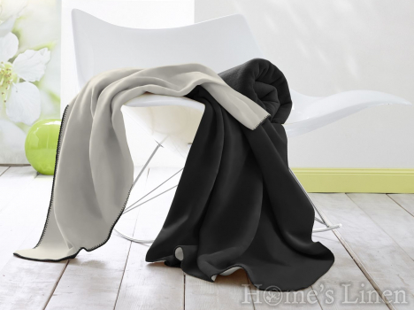 Одеяло "Anthrazit/Silber", Doubleface Collection, Biederlack Одеяло "Anthrazit/Silber", Doubleface Collection, Biederlack