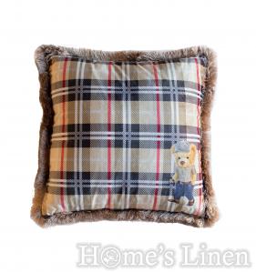 Decorative pillow  "EY260 Bear", Mika Velvet