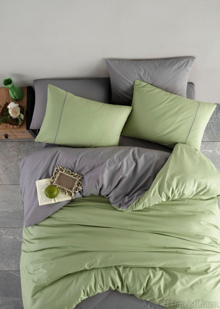 Bed Linen set 100% cotton "Moscow Green", MIKA