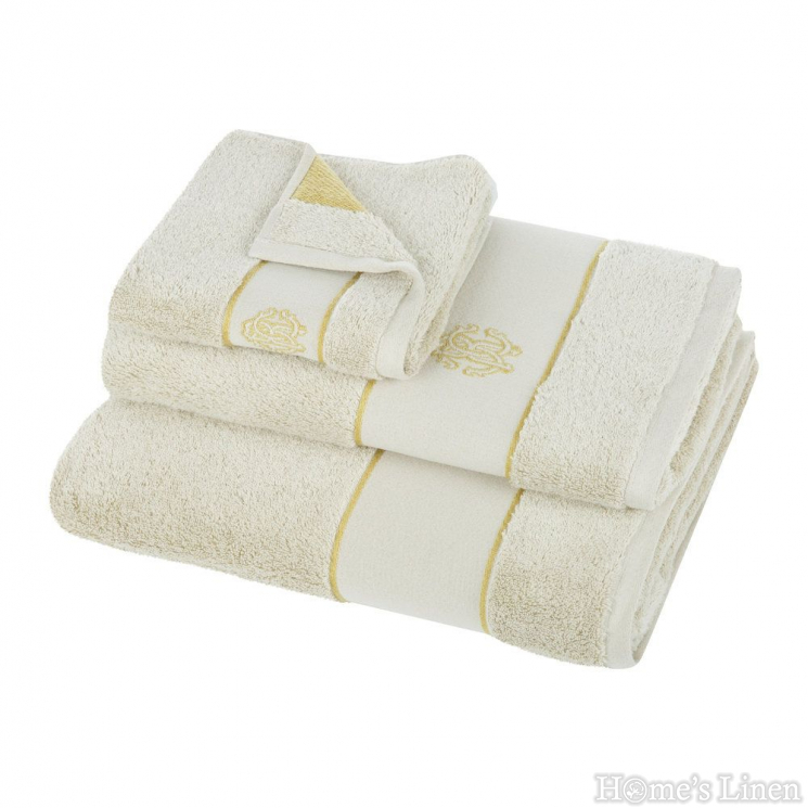 Luxury Bath Towel 100% Cotton "New Gold", Roberto Cavalli