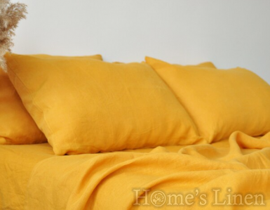 Copy of Pillowcase 100% Natural Len "Lavender", Natural Linens Collection