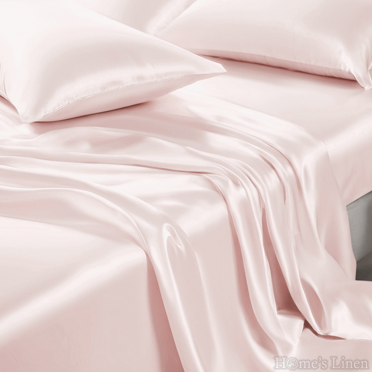 Премиум плик 100% естествена коприна от копринени буби, Royal Silk Mulberry Collection 22 Momme 6A Grade, Pink