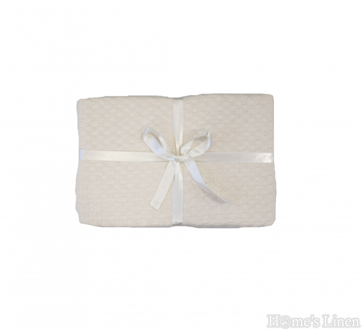 Одеяло 100% памук "Cream", Daily Pique Collection, Mika