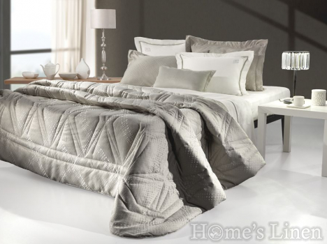 Покривало за легло от памук-перкал "Ambiente" Taupe