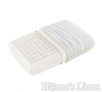 Класическа възглавница с охлаждащ калъф Technogel "Technofoam Deluxe"