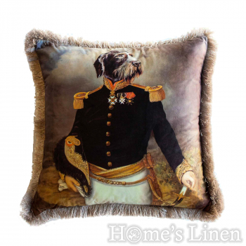 Decorative pillow  "EY241 Dog", Mika Velvet