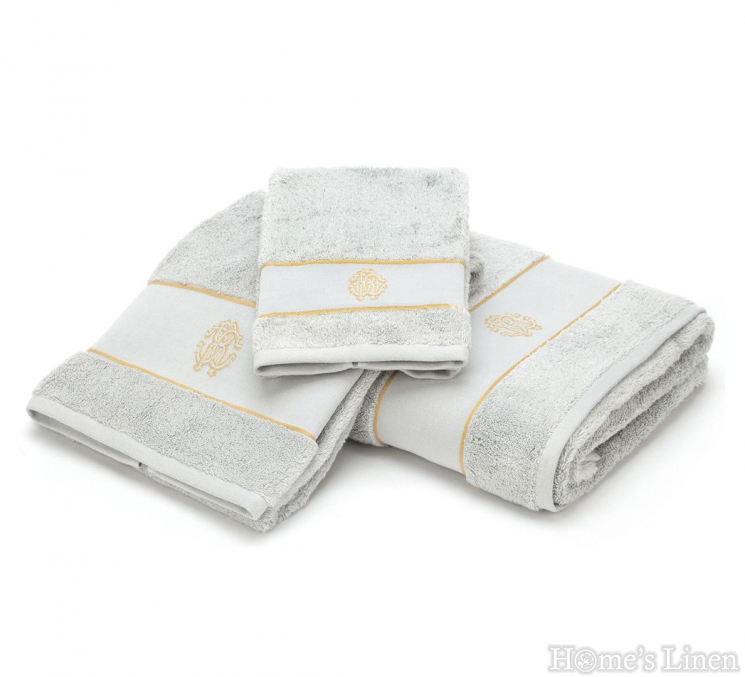 Луксозна хавлиена кърпа 100% памук "New Gold", Roberto Cavalli