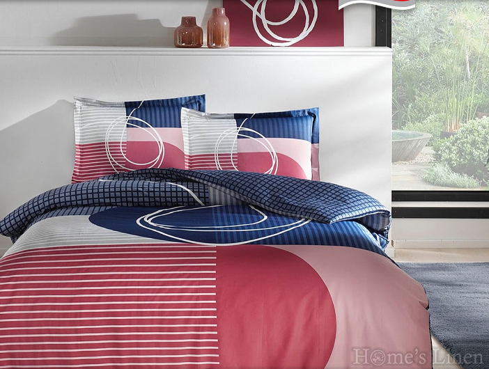 Kid's Bed Sets cotton sateen, 100% cotton "Pandora" Lacivert