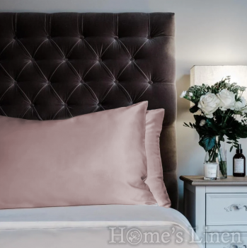 Комплект от 2бр. калъфки за възглавница от естествена коприна от копринени буби Classic Style, Royal Silk Mulberry Collection 22 Momme 6A Grade, Roseward Vintage