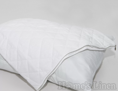 Quilted Pillow Protector 100% Cotton