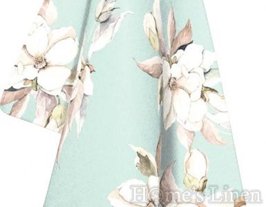 Дизайнерска кухненска кърпа 100% органичен памук "Eloise blue"
