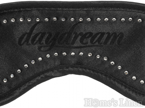 Маска за сън с камъни Swarovski DayDream® Black