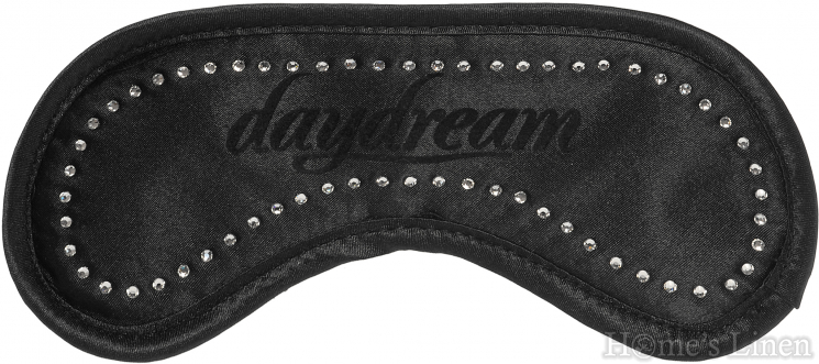 Sleep mask with Swarovski Cristal DayDream® Black