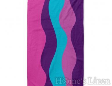 Плажна кърпа 100% индийски памук "Bali Purple"