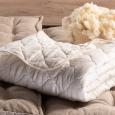 All season duvet cover with linen 100% Merino wool "Cuddle Nature Linen", the Woolland