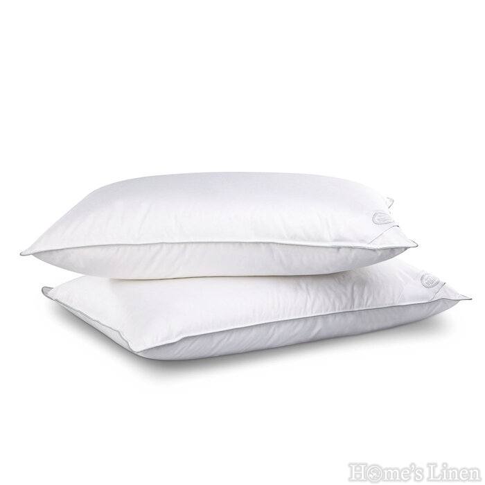Luxury Two-Chamber Goose Down Pillow "Perla"