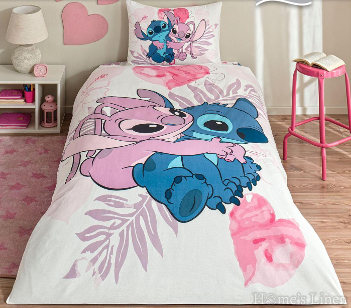 Детски спален комплект 100% памук "Lilo & Stitch"