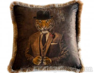 Decorative pillow  "EY238 Tiger", Mika Velvet