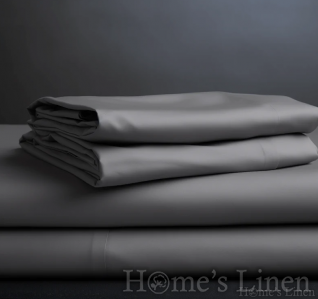 Долен чaршаф 100% памучен сатен 300 нишки Premium Collection - различни цветове