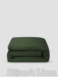 Долен постелъчен чаршаф 100% Френски пран лен 185гр/кв.м. "Гора", Natural Linens Collection