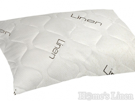 Хипоалергенна възглавница с ленени нишки "Linen"