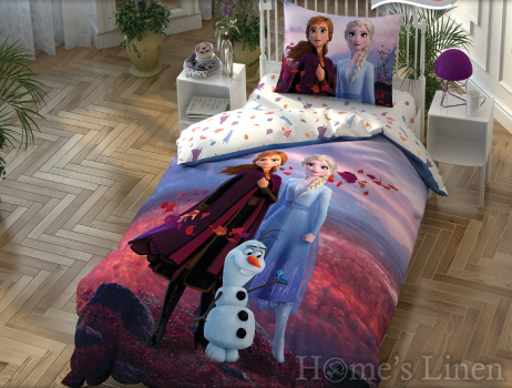 Детски спален комплект 100% памук "Frozen 2 Autumn"