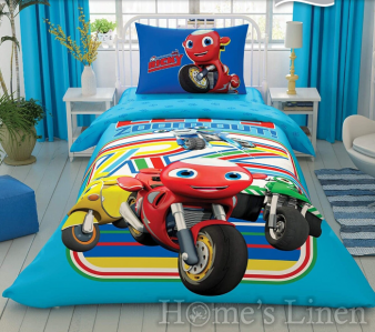 Детски спален комплект 100% памук "Ricky Zoom"