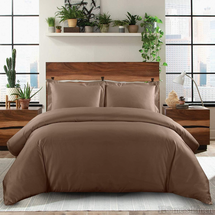 Copy of Copy of Copy of Copy of Copy of Copy of Copy of Copy of Premium Bed Linen Set Cotton Sateen, 100% Cotton 300TC, "Plain" Ivory, Premium Collection