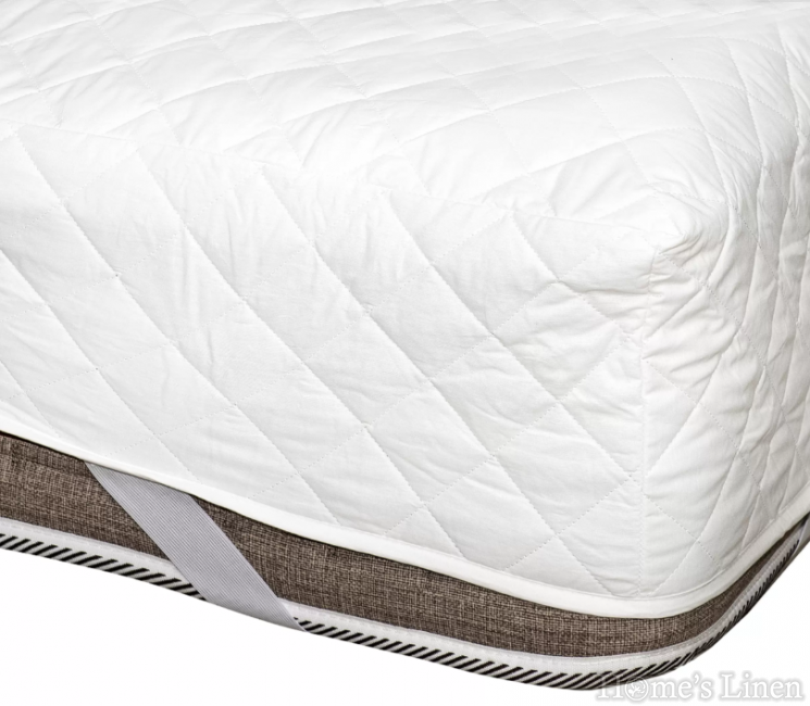 Quilted Cotton Mattress Protector with Board