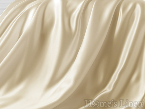 Премиум долен постелъчен чаршаф 100% естествена коприна от копринени буби, Royal Silk Mulberry Collection 22 Momme 6A Grade, Champaigne Премиум долен постелъчен чаршаф 100% естествена коприна от копринени буби, Royal Silk Mulberry Collection 22 Momme 6A Grade, Champaigne