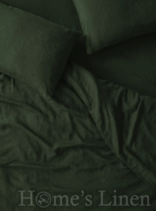 Калъфка за възглавница 100% Френски пран лен 185гр/кв.м. "Гора", Natural Linens Collection