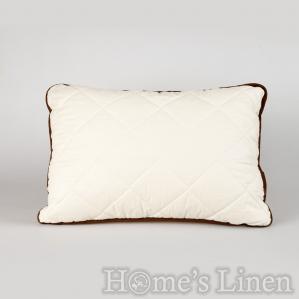 Classic pillow with natural cotton "Natura"