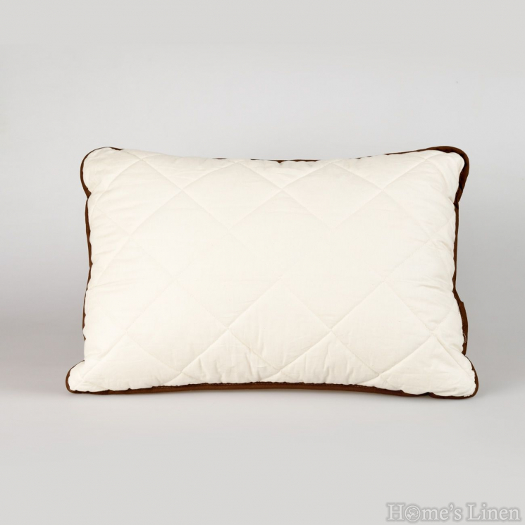 Classic pillow with natural cotton "Natura"