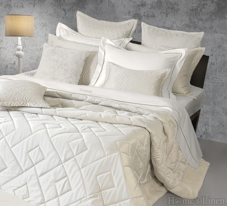 Bedspread micro sateen "Emerald Sand", Guy Laroche