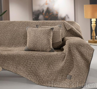 Покривало за легло "Lama" Taupe